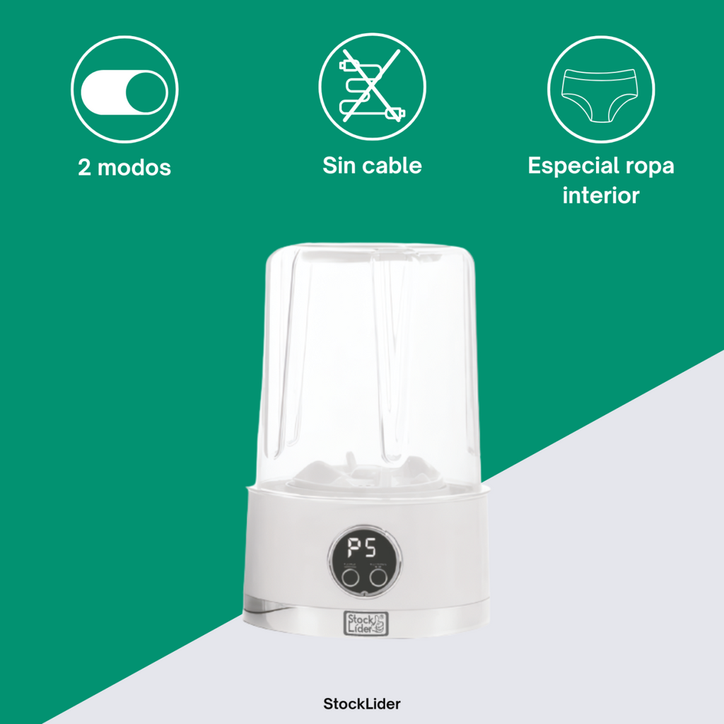 Mini lavadora portátil 🧦🩲